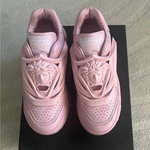 Versace sneakers (Men’s) sz 10 pink.